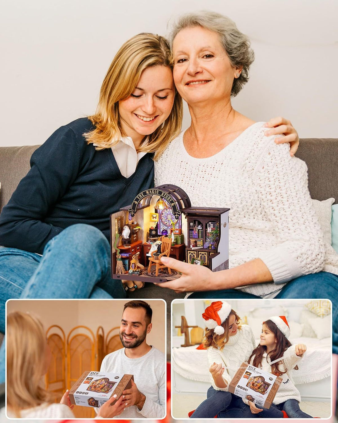 3D Holzpuzzle für Erwachsene als kreatives Geschenk – mechanisches Holzmodell zum Zusammenbauen