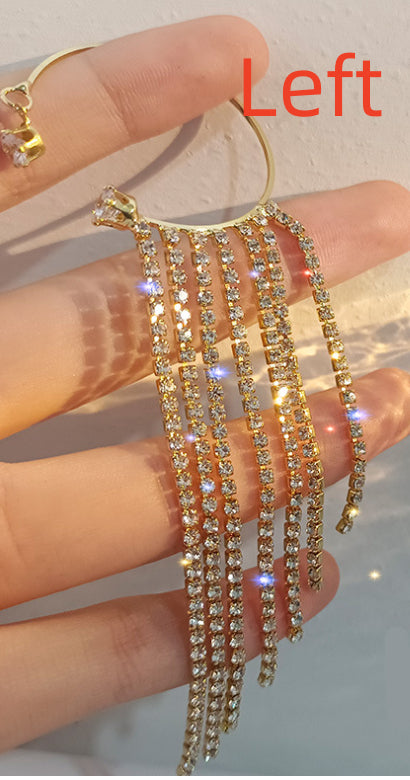 IVOJA ✨ Long Tassel Earrings – Elegant Statement Earrings for Special Moments