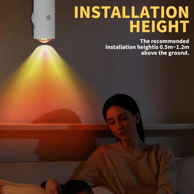 Magnetic Evening Glow Lights (2- or 4-Pack) – Motion-Sensing Wall Mood Lights with Soft Gradient Glow