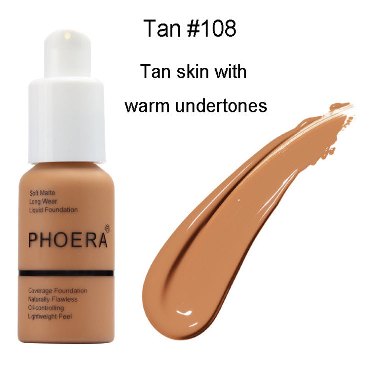 IVOJA Smooth Matte Foundation – Natural Finish & Oil Control Makeup