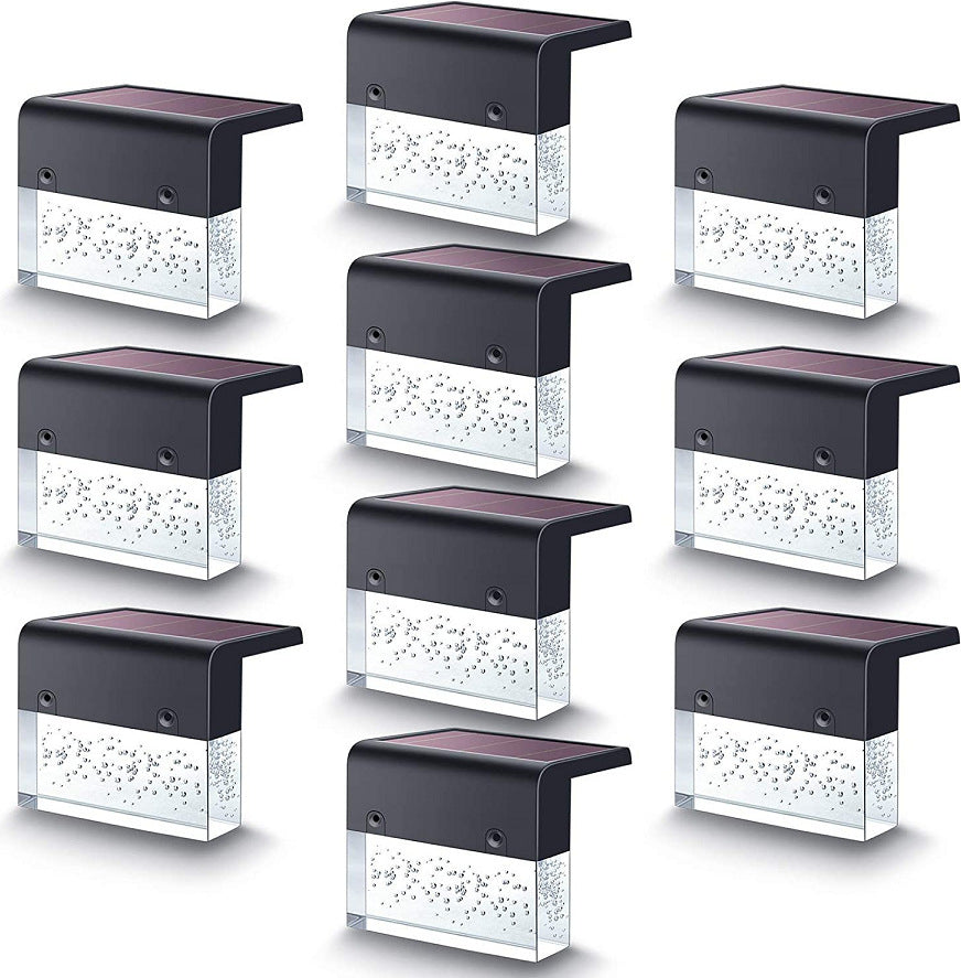 Solar Glow Step Light – Soft Color Ambience for Garden, Patio & Balcony