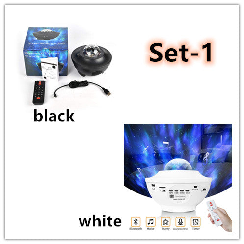 🌙 Galaxy Mood Projector – Soft Star Light for Calm Evenings