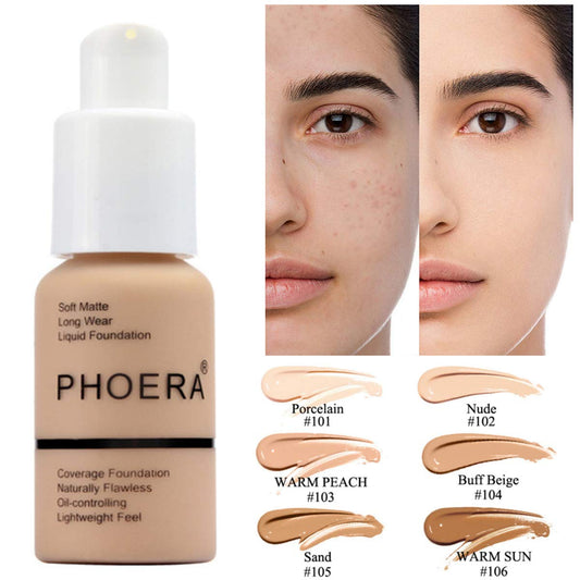 IVOJA Smooth Matte Foundation – Natural Finish & Oil Control Makeup