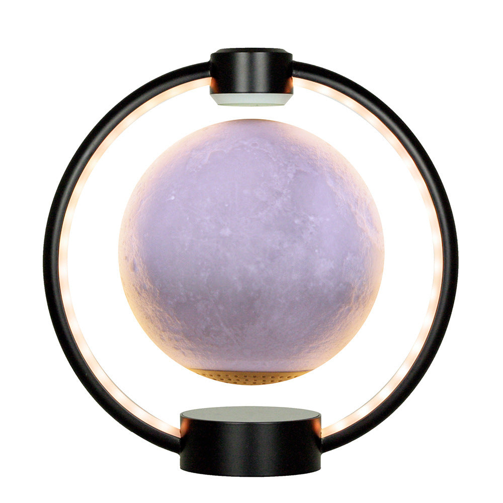 IVOJA Levitating Moon Light – Floating Bluetooth Speaker with LED Glow