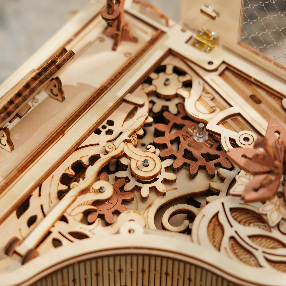 IVOJA Magic Piano Box – Mechanical 3D Wooden Puzzle with Music