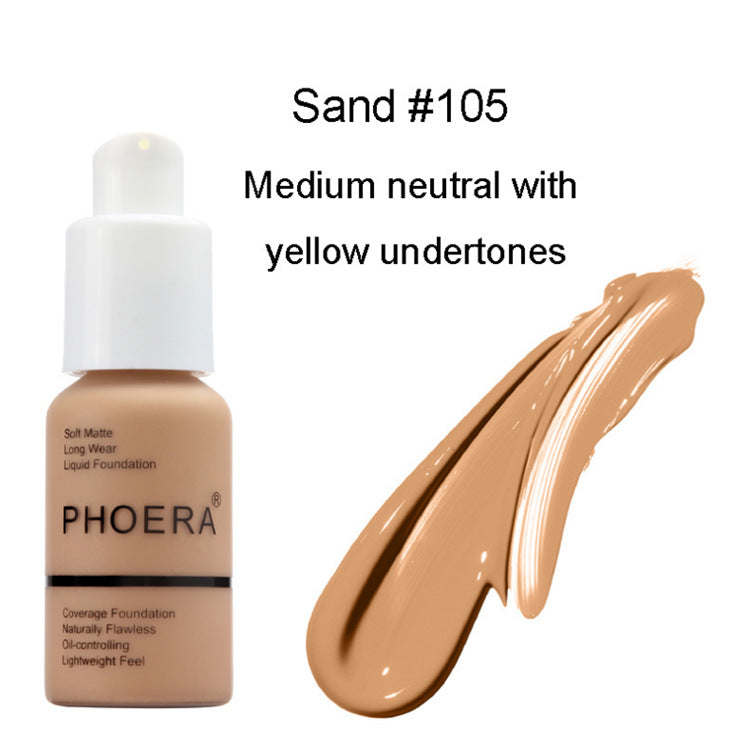 IVOJA Smooth Matte Foundation – Natural Finish & Oil Control Makeup
