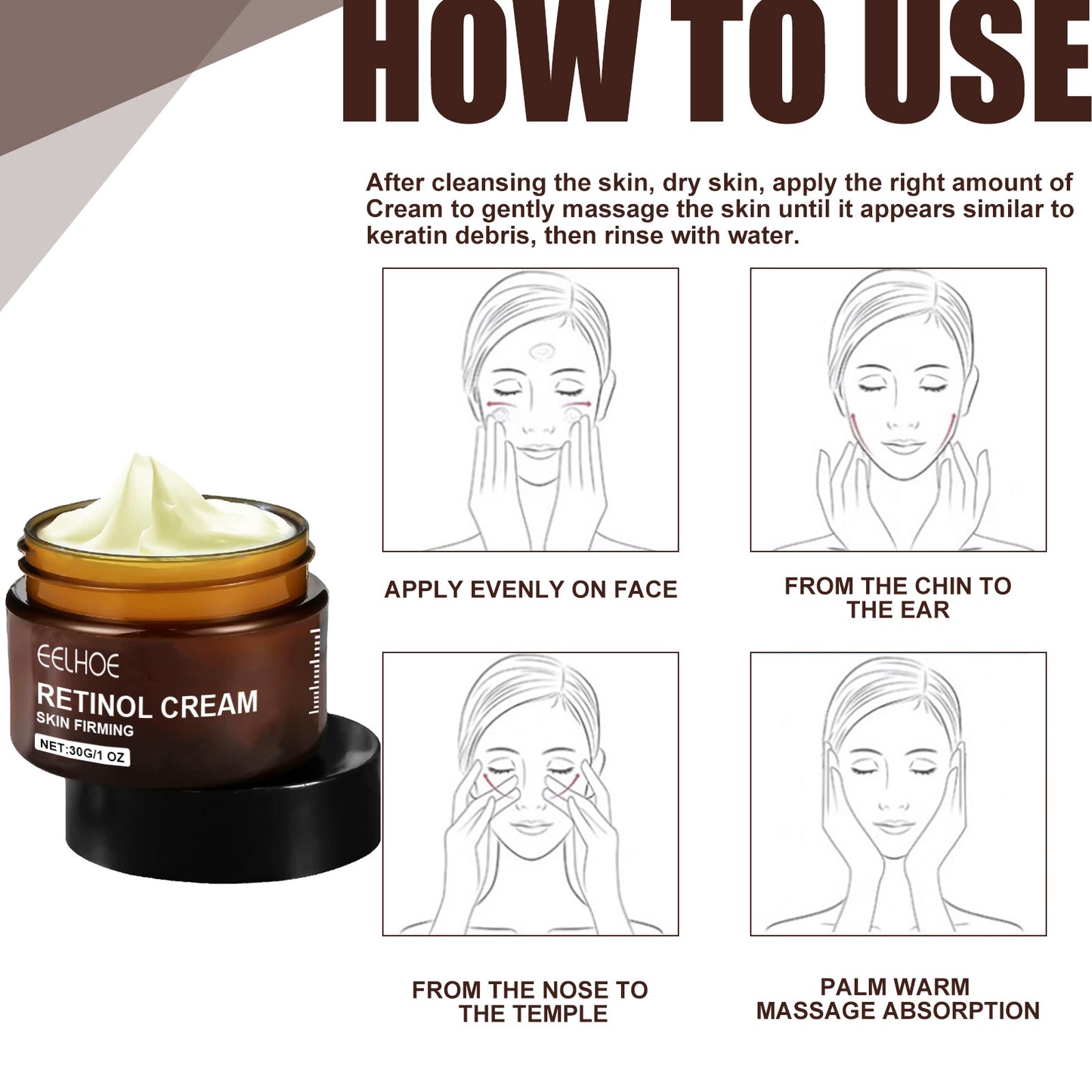 IVOJA Retinol Renewal Cream – Smoothing & Hydrating Night Moisturizer