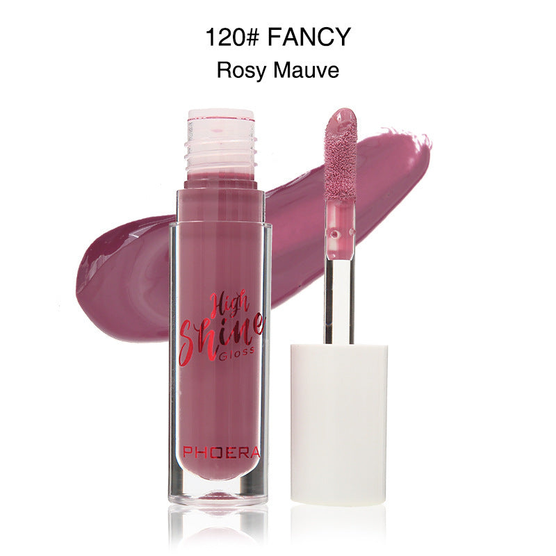 PHOERA Crystal Wave Jelly Lip Gloss – Hydrating High-Shine Lip Balm