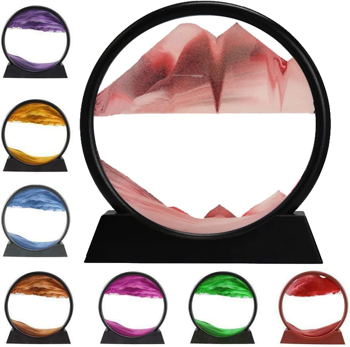 Moving Sand Art „Calm Motion“ – Relaxing Desk & Home Decor