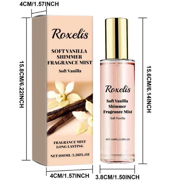Nude Vanilla Glitter Eau de Parfum – Warm Vanilla Glow