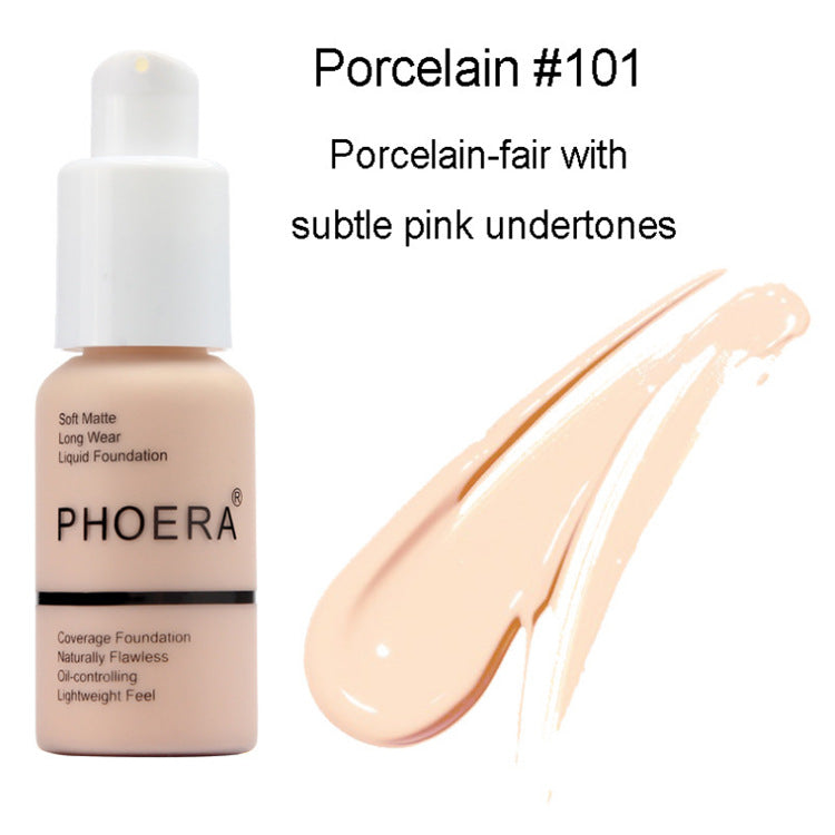 IVOJA Smooth Matte Foundation – Natural Finish & Oil Control Makeup