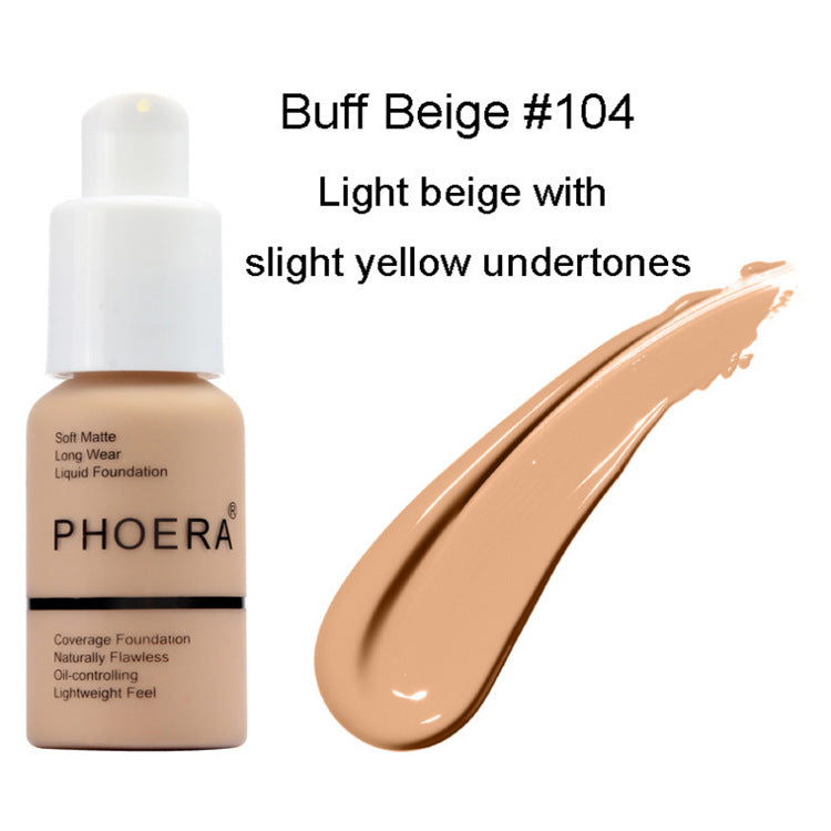 IVOJA Smooth Matte Foundation – Natural Finish & Oil Control Makeup