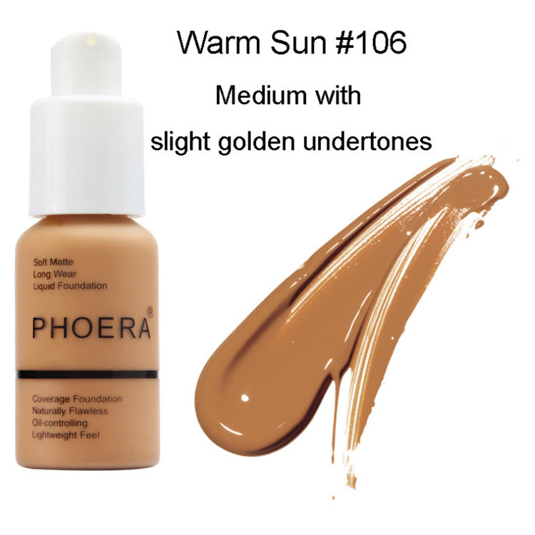 IVOJA Smooth Matte Foundation – Natural Finish & Oil Control Makeup