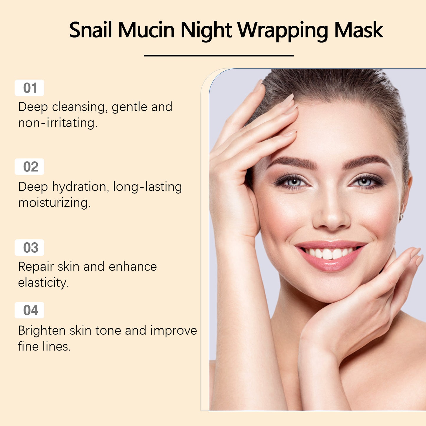 Glow Night Mask ✨ – Overnight Hydrating Face Mask