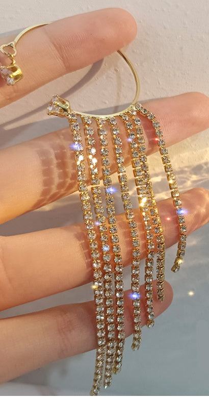 IVOJA ✨ Long Tassel Earrings – Elegant Statement Earrings for Special Moments