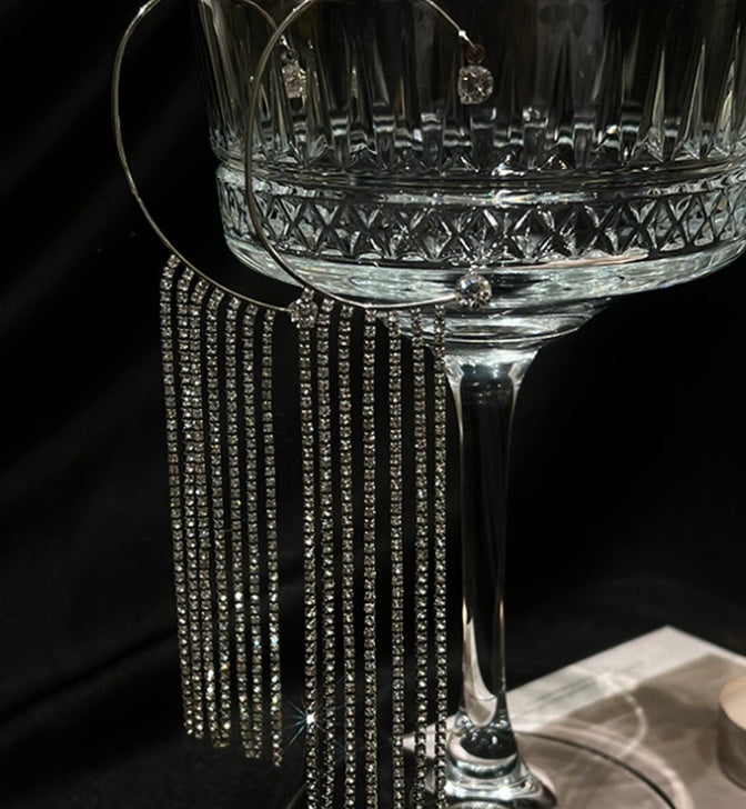 IVOJA ✨ Long Tassel Earrings – Elegant Statement Earrings for Special Moments