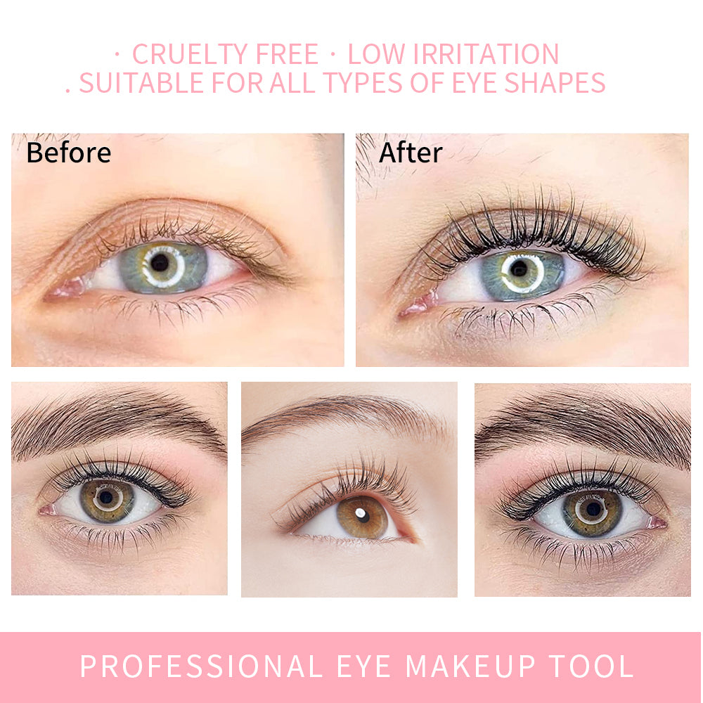 Ivoja™ Lash Lift Sachet Lifting Lotion – 10 Single-Use Pairs (8–12 Min Professional Lift)