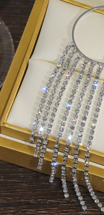 IVOJA ✨ Long Tassel Earrings – Elegant Statement Earrings for Special Moments