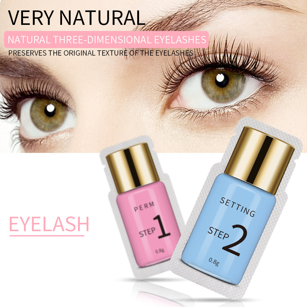 Ivoja™ Lash Lift Sachet Lifting Lotion – 10 Single-Use Pairs (8–12 Min Professional Lift)